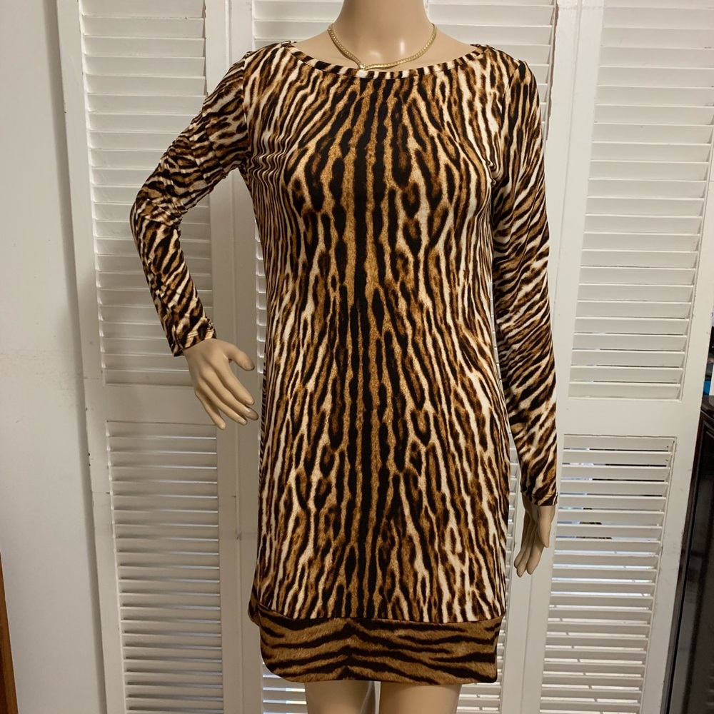 Michael Kors  Leopard Dress